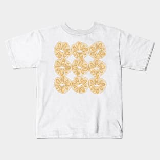 Yellow Sea anemones Kids T-Shirt